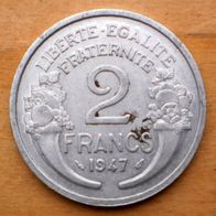 2 Francs 1947 Frankreich