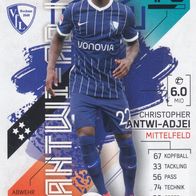 VFL Bochum Topps Match Attax Trading Card 2021 Christopher Antwi-Adjei Nr.102