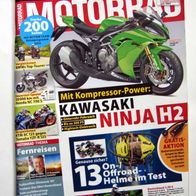 Motorrad - Ausgabe 21 vom 26. Sebtember 2014 Themen: - NeuheitenKompressor Kawasaki