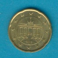 Deutschland 20 Cent 2018 J