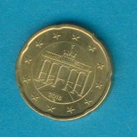 Deutschland 20 Cent 2016 G