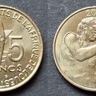 15408(2) 25 CFA-Francs (Westafrika) 2000 in UNC ....... von * * * Berlin-coins * * *