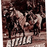 Filmprogramm IFB Nr. 2714 Attila der Hunnenkönig Jack Palance 4 Seiten