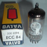 ECC84 Röhre, Tube, für Röhrenradio von Valvo