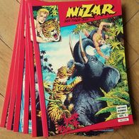 Comics - NIZAR - Der Tiger-Boy Nr. 1 - 6 - Hethke-Verlag