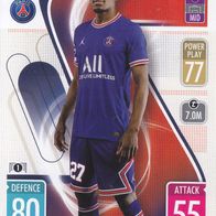 Paris Saint-Germain Topps Trading Card Champions League 2021 Idrissa Gueye Nr.147