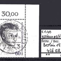 Berlin 1972 150. Todestag von Ernst Theodor Wilhelm Hoffmann MiNr. 426 gestempelt ER