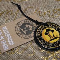 PANAMA JACK Anhänger - Natural Life & Style - Lederband & Blech Metall Marken Button