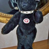 STEIFF "Classic Teddybär" dunkelgrün ca. 32cm weiße Fahne Nr. 160 unbespielt
