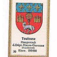 Abdulla ausländische Hauptstädte Toulouse Serie 3 Nr 30