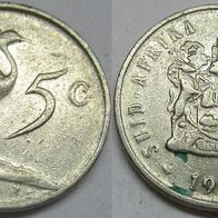 Südafrika 5 Cent 1981 ## Ga4