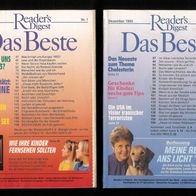 Das Beste - Reader´s Digest, 12 Hefte, kompletter Jahrgang 1993