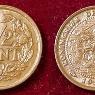 11099(3) 1/2 Cent (Niederlande) 1938 in vz ............. von * * * Berlin-coins * * *