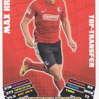 SC Freiburg Topps Match Attax Trading Card 2012 Max Kruse Nr.101 Neuer Transfer