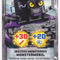 Lego Nexo Knights Trading Card 2017 Jestros Monströses Monstermobil Nr.146