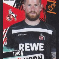 1. FC Köln Topps Sammelbild 2021 Timo Horn Bildnummer 260