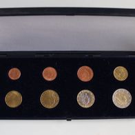 EURO-Kursmünzensatz 2002 Luxemburg im Hartschalen-Etui