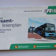 Rhein-Main-Verkehrsverbund (RMV): Gesamtlinienplan Main-Kinzig-Kreis, Hanau 2022