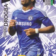 FC Chelsea Panini Trading Card Champions League 2010 Didier Drogba Nr.108
