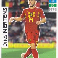 Panini Trading Card Road to Uefa EM 2020 Dries Mertens aus Belgien Nr.17