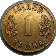 Island 1 Krona 1970 ## Kof