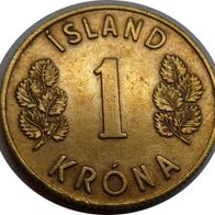 Island 1 Krona 1966 ## Kof