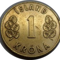Island 1 Krona 1965 ## Kof