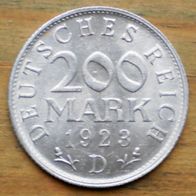 200 Mark 1923 D