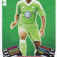 VFL Wolfsburg Topps Trading Card 2012 Naldo Nr.311