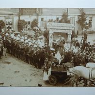 Eisenberg S.-A.: Schützen-Fest - Schützenplatz ???, Foto-Ak um 1910