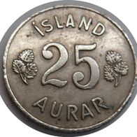 Island 25 Aurar 1961 ## D4-13I