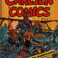 Carlsen Comics Magazin Nr. 4 Herbst `85 Gesamtverzeichnis