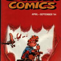 Carlsen Comics Magazin April-September `94 Gesamtverzeichnis