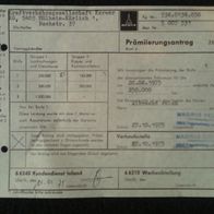 Magirus Deutz AG Prämiierungsantrag von 1975 f. 250.000 km (1)
