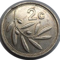 Malta 2 Cents 1986 ## D3-12A