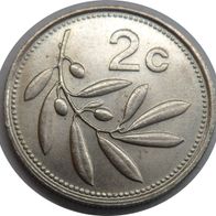 Malta 2 Cents 1993 ## D3-12A