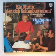 Hermann Prey / Ein Mann, der sich Kolumbus nannt - Studentenlieder, LP - Philips Rec.