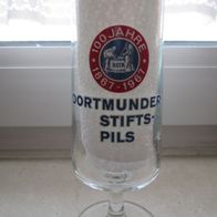Bierglas 100 Jahre Dortmunder Stifts Pils 1867 1967 *
