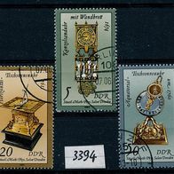3394 - DDR Briefmarken Michel Nr 2791,2796 - 2798,2800 gestempelt Jahrg.1983
