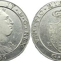 Italien KgR Beider Sizilien Silber 120 G(rana) 1805 "FERDINAND IV." (1799-1805) ss+