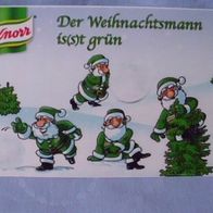 4 Sticker - Aufkleber Weihnachtsmann Weihnachtsmänner NEU #