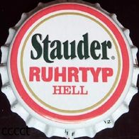 Stauder Ruhrtyp Hell Bier Brauerei Kronkorken aus Essen 2014 in neu und unbenutzt