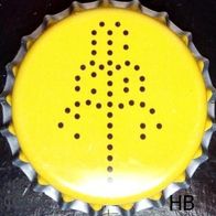 Schweppes Limonade Limo Brause Kronkorken gelb aus UK England in neu und unbenutzt