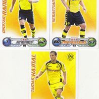 3x Borussia Dortmund Topps Match Attax Trading Card 2009