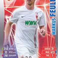 FC Augsburg Topps Match Attax Trading Card 2015 Markus Feulner Nr.9