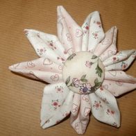 D Anstecker Handarbeit aus Irland Brosche aus Stoff ca 11cm unbenutzt Bastelarbeit