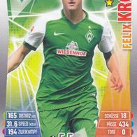 Werder Bremen Topps Match Attax Trading Card 2015 Felix Kroos Nr.46