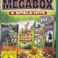 Die Casual-Game Megabox 5 Spiele Hits Vol. 3 PC DVD USK ab 6