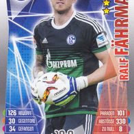 Schalke 04 Topps Match Attax Trading Card 2015 Ralf Fährmann Nr.272