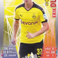 Borussia Dortmund Topps Match Attax Trading Card 2015 Erik Durm Nr.80